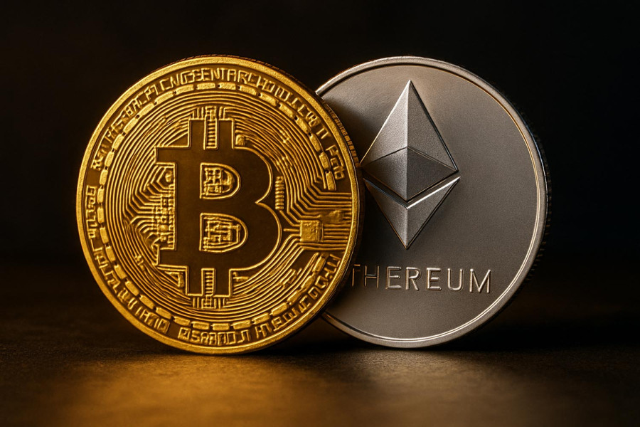 Bitcoin ir Ethereum: pagrindiniai skirtumai ir ką turi žinoti investuotojai